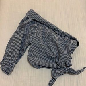 Free People one shoulder top